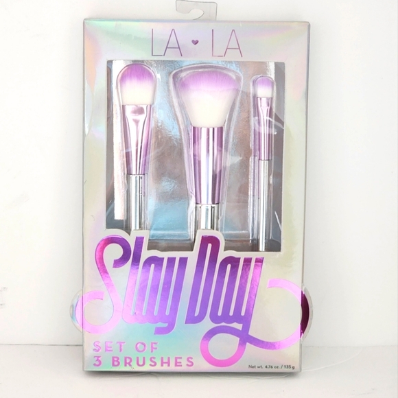 LA LA Slay Day Women's Markup Brushes Set of 3 - Picture 1 of 2